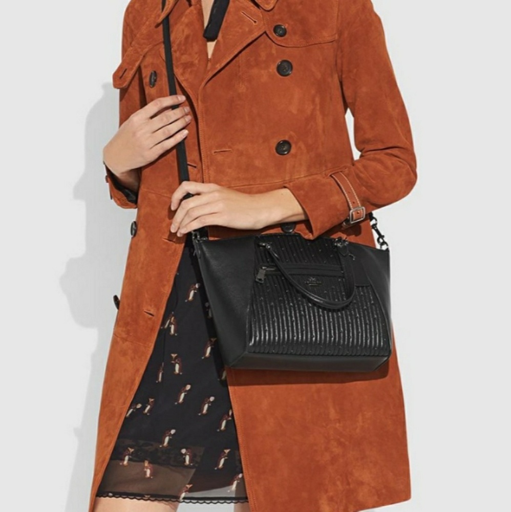 SOLD 🔴🔴🔴Coach Prairie Satchel With Quilting - Picture 2 of 8